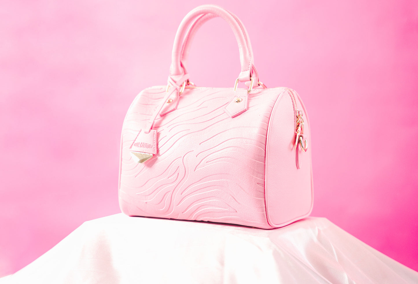 Pink Cloud Boston Bag