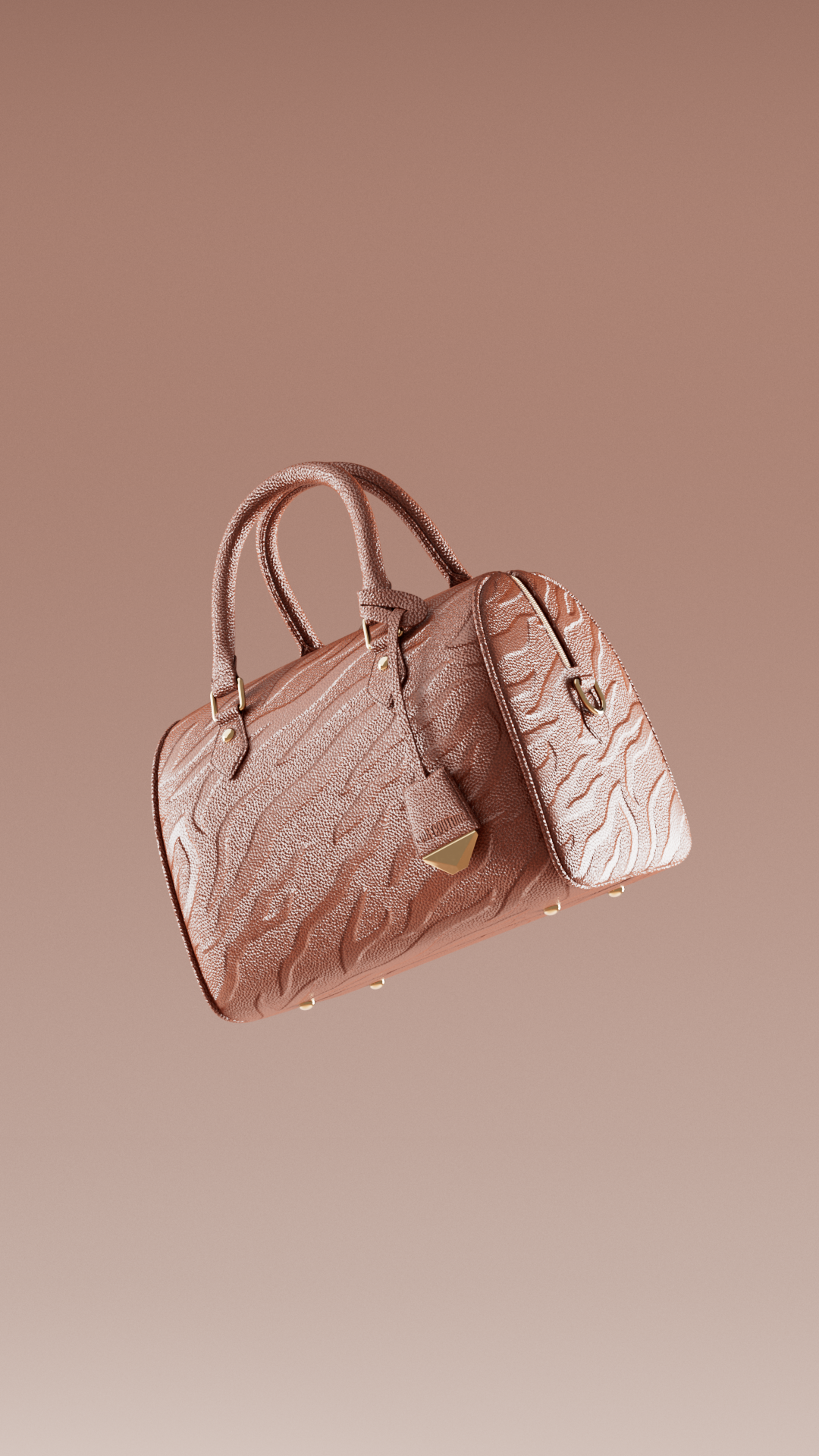 Cocoa Cloud Boston Bag
